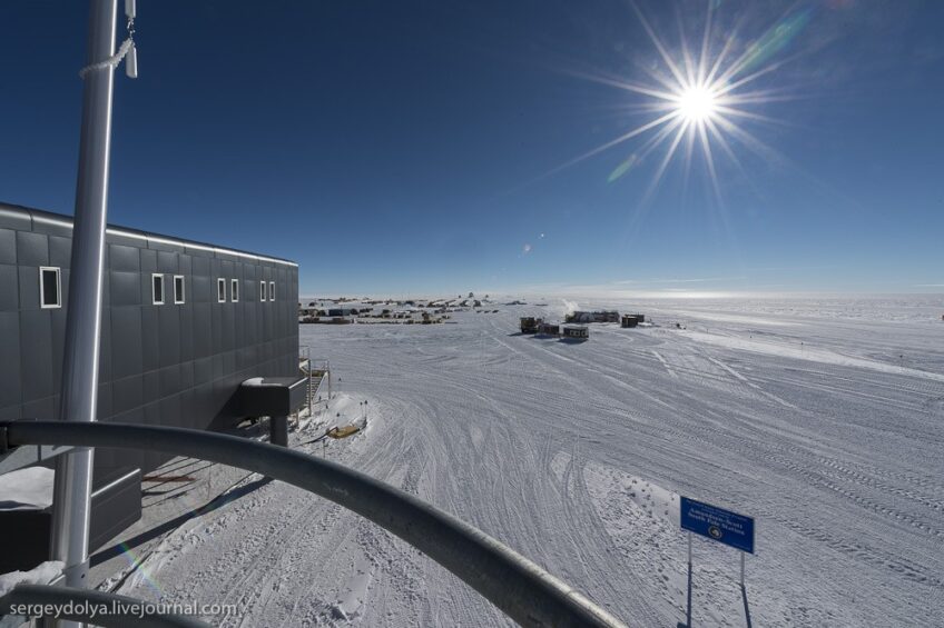 Husmeando por la red: La Estación Antártica Amudsen-Scott vista por dentro.